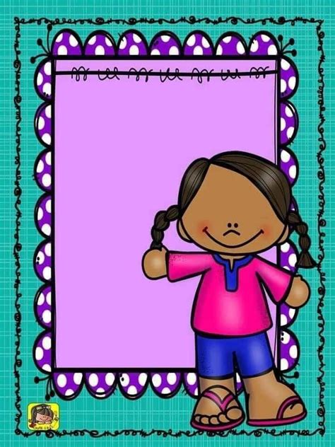 Marcos y bordes escolares infantiles para editar e imprimir. Borders And Frames, Borders For ...