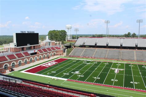 Veterans Memorial Stadium gets new turf - The Troy Messenger | The Troy ...