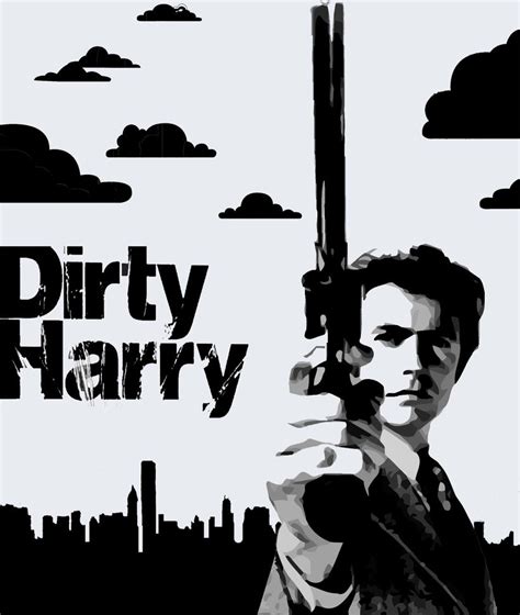 Retro Dirty Harry poster by zsquaresoff on DeviantArt