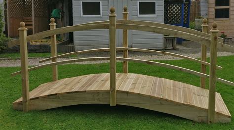 Garden Bridges | Wooden foot bridge - Abwood Homes