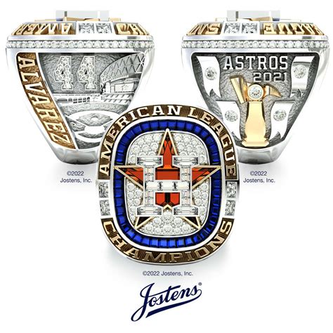 All the details on the Astros' 104-diamond ALCS championship rings