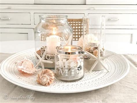 Fun Summer Decor Idea: DIY Coastal Candle Holders