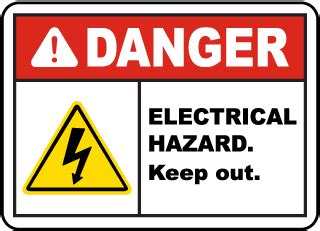 Electrical Hazard Signs - Get 10% Off Now