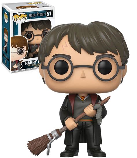 Funko POP! Harry Potter #51 - Harry Potter (With Firebolt Broom) - New, Mint Condition