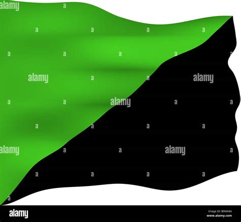 Green Anarchism Flag Stock Photo - Alamy