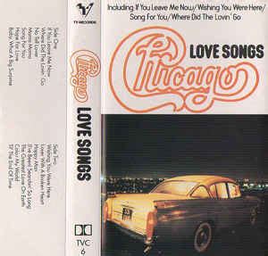 Chicago - Love Songs (1982, Cassette) | Discogs