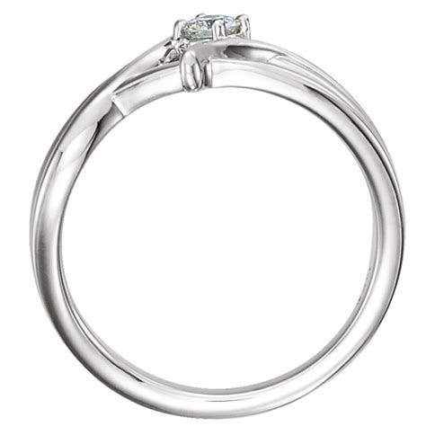 Bypass Ring - Diamond Eclipse Jewelry