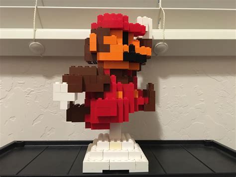 8-bit 3D Mario Made Out Of Lego (Side View) | Swag ideas, Novelty lamp, Ceiling lights