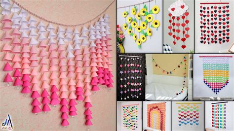 Simple Diy Wall Decoration Ideas For Living Room With Paper - Leadersrooms