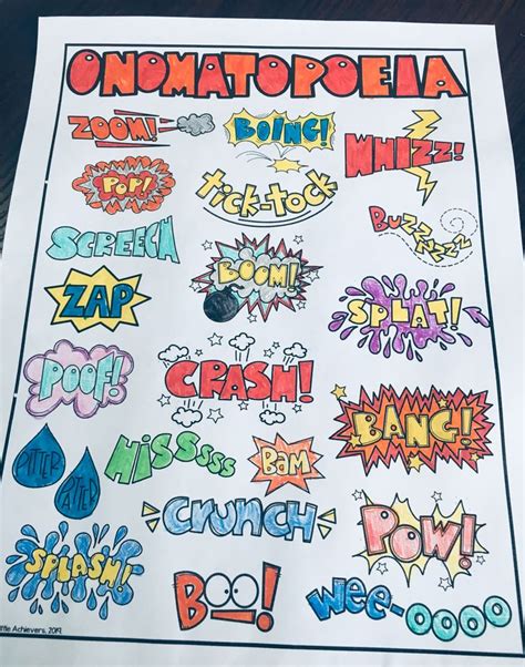 Onomatopoeia Activity (Onomatopoeia Worksheets) | Teaching language ...