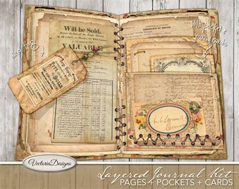 Junk Journal Free Printables