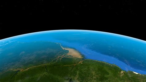 Amazon River From Space by IANM35 | VideoHive