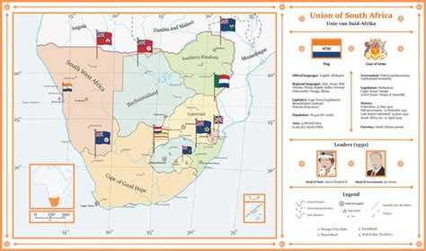 Union of South Africa in 1950 [Remake] : imaginarymaps | Union of south ...