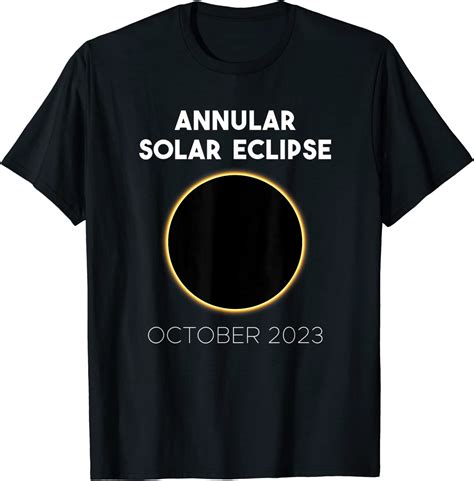 Annular Solar Eclipse 2023 October Limited Shirt - Teeducks