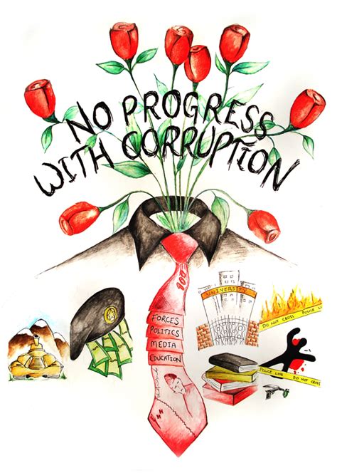 Anti Corruption Poster 01 by hussani on DeviantArt