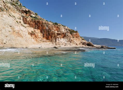 Kastellorizo. Dodecanese Islands. Greece. Plakes Beach Stock Photo - Alamy