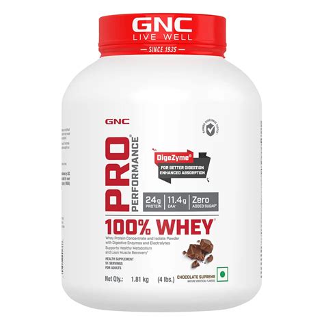 GNC Pro Performance 100% Whey Protein Powder - Foodvez | India