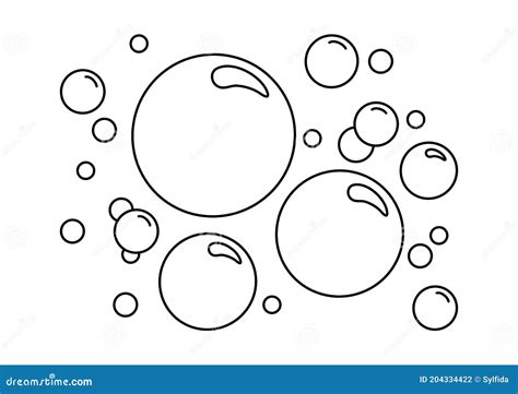 Cartoon Soap Bubble Vector Set | CartoonDealer.com #69315247