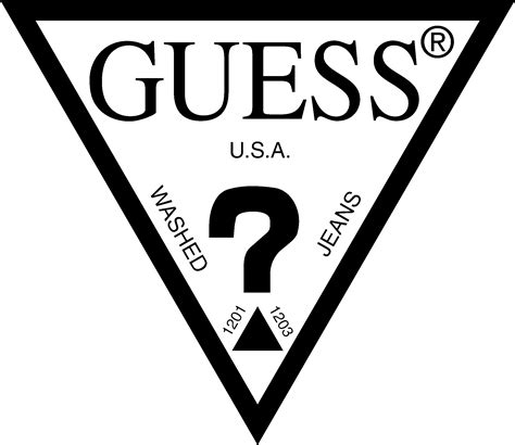 Guess Jeans Logo Png - Guess Logo Black Clipart - Full Size Clipart ...