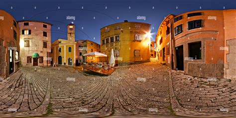 360° view of Old Labin Croatia Istria - Alamy