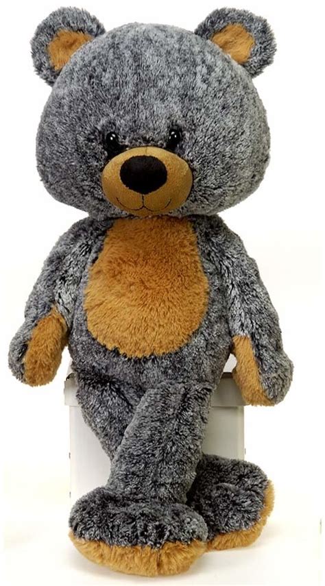 Wholesale 16" Fuzzy Folk Brice Black Bear Plush Toy (SKU 1948262 ...