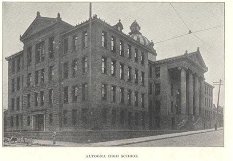 Altoona Area High School brownstone building | Altoona, Places of interest, Hometown