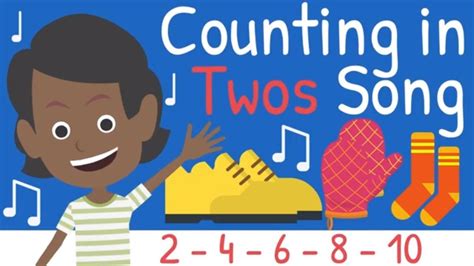 Counting in Twos Song | Counting in 2s Song for kids | Math songs, Kids ...