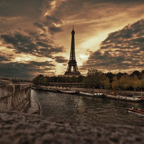 Eiffel Tower View iPad Wallpapers Free Download