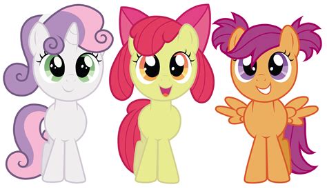 CMC with Pigtails | My Little Pony: Friendship is Magic | Know Your Meme