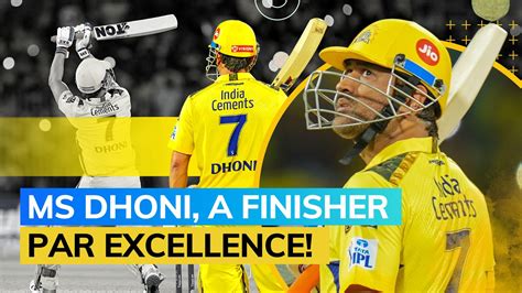 MS Dhoni: CSK captain‘s Top 5 knocks in IPL history | Editorji