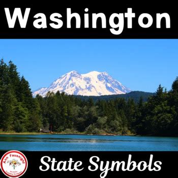 Washington State Symbols Booklet by Ann Fausnight | TPT