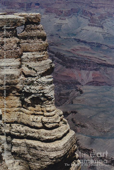 The Depth Of The Grand Canyon Photograph by Kevin Montague