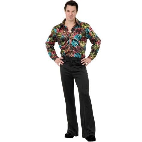 Black Disco Pants Men's Adult Halloween Costume - Walmart.com