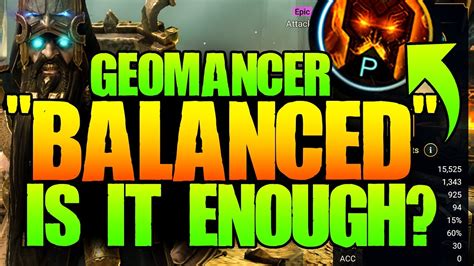 Geomancer FINALIZED with ANOTHER Passive Change! Raid Shadow Legends ...