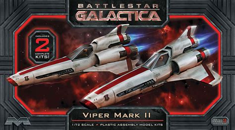 Battlestar Galactica 2003 Colonial Viper MK II 1/32 Scale Model Kit ...