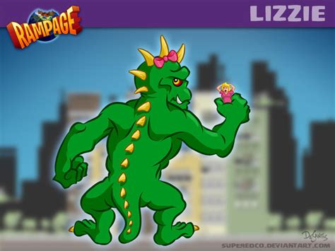 Rampage - Lizzie by SuperEdco on DeviantArt