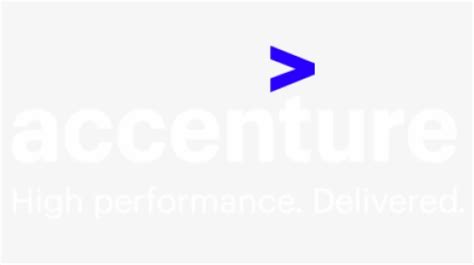 Accenture Logo Transparent White, HD Png Download - kindpng