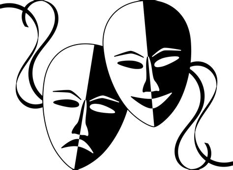 Clipart - Theatre Masks