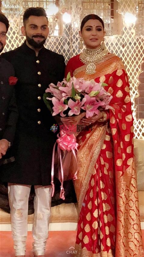 Anushka Sharma & Virat Kohli Wedding Reception In New Delhi Photos ...