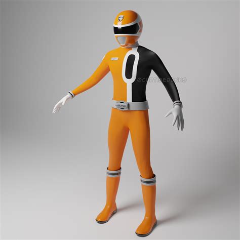 Power Rangers Spd Orange Ranger