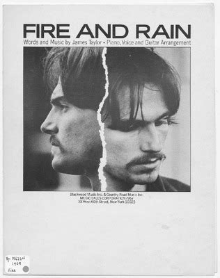 "Fire and Rain " by James Taylor