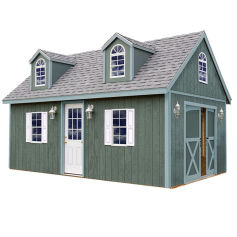 Best Barns (Common: 12-ft x 16-ft; Interior Dimensions: 11.42-ft x 15. ...