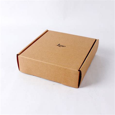 Original Color Custom Shipping Boxes Flat Pack With Corrugated Material