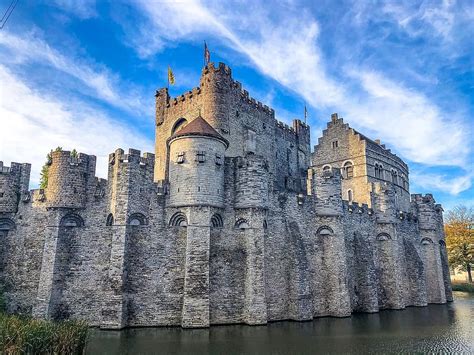 gent, belgium, ghent, flanders, castle, gravensteen, tourism ...