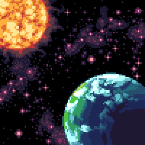 [OC] Space Time : r/PixelArt