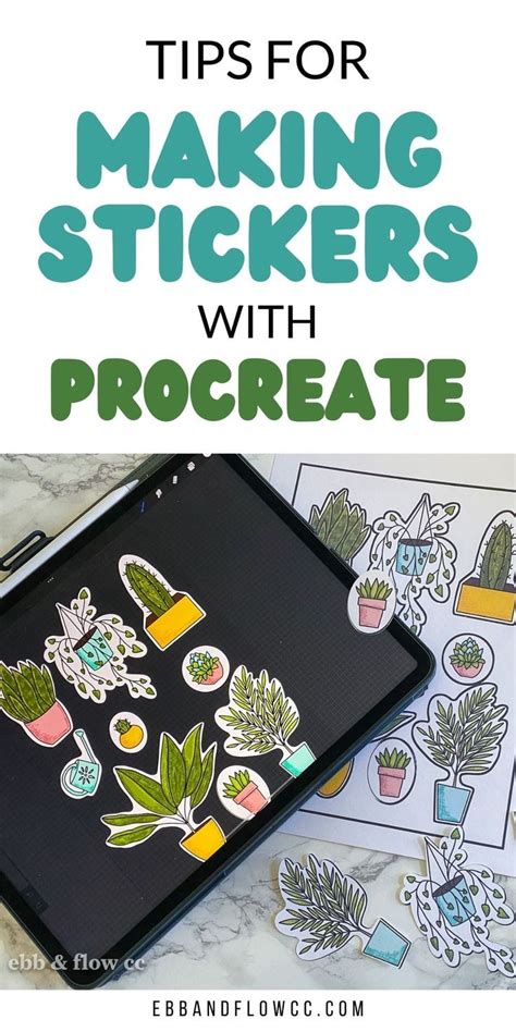 Tips for Making Stickers with Procreate | Procreate ipad tutorials, Procreate app tutorial, How ...