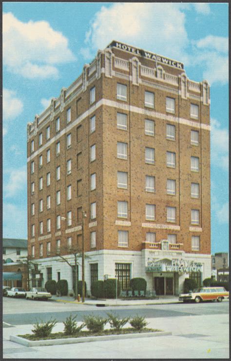 Hotel Warwick, downtown, West Ave. at 25th St., Newport News, Va. - Digital Commonwealth