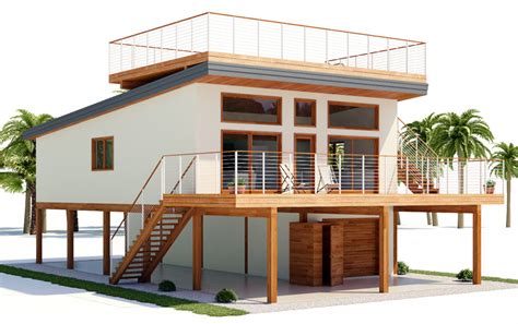 Home Plan CH464 | Beach house floor plans, Beach house flooring, Stilt ...