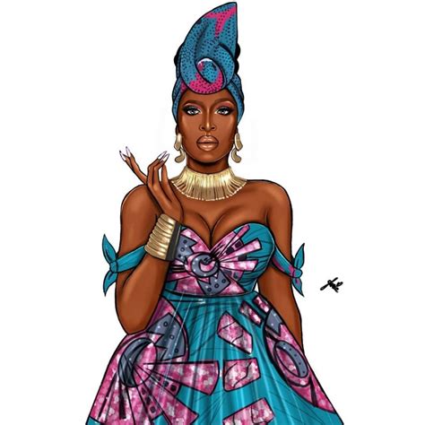 Illustration: African Queens (Part 2) by Gloria William featuring Ronke Raji, Shalom Blac ...