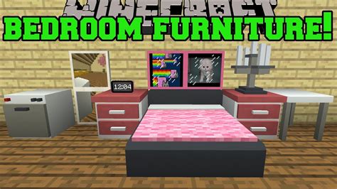 Modern Bed Modern Minecraft Bedroom Designs